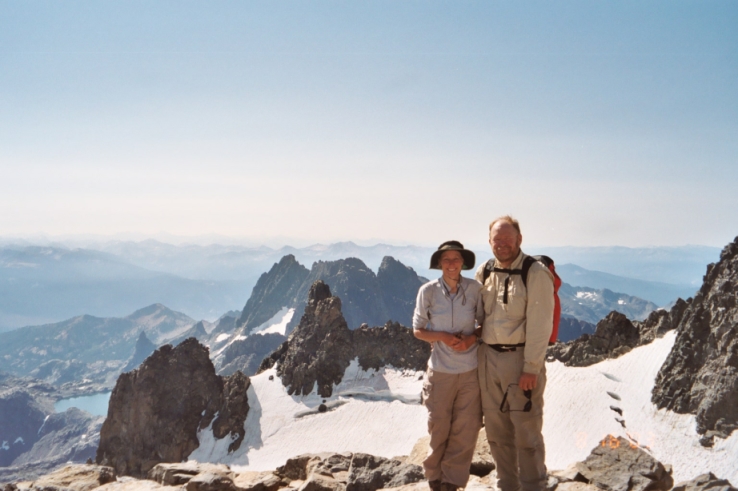 Mary Jo and Gary near the summit