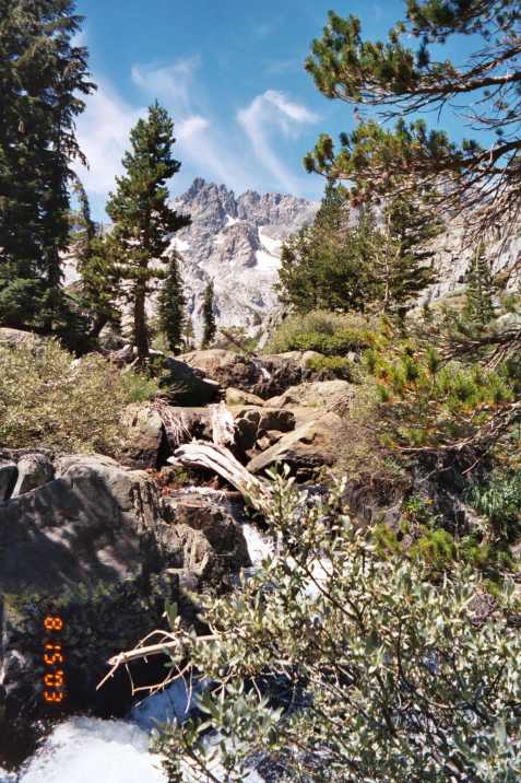 The trail to Shadow Lake